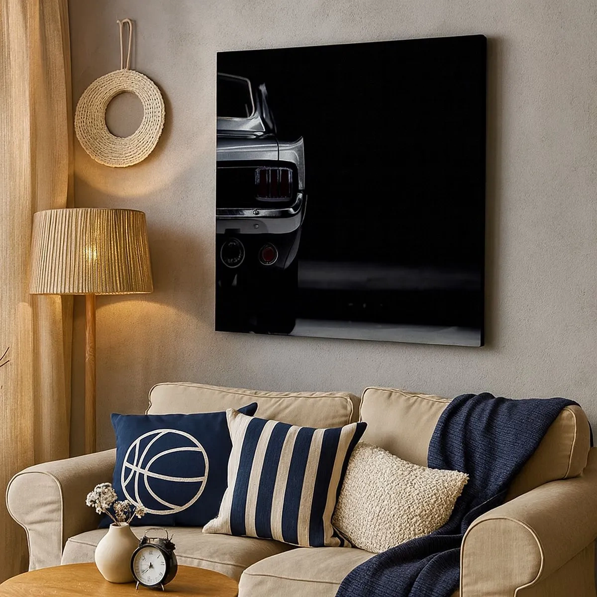 Canvastavla - Bild på duk - Klassisk charm - 30x30 cm