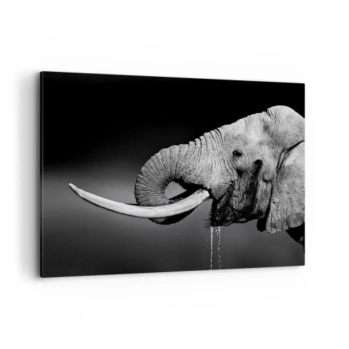 Canvastavla - Bild på duk - Ja, nu är det bra - 100x70 cm