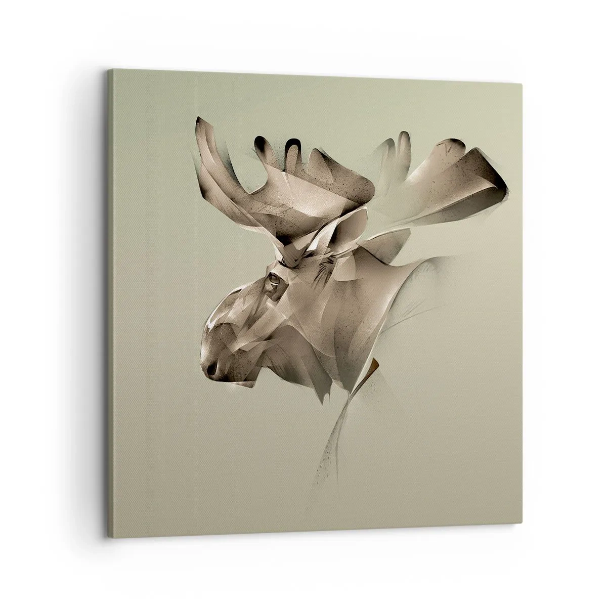 Canvastavla - Bild på duk - Lugnets kraft - 60x60 cm