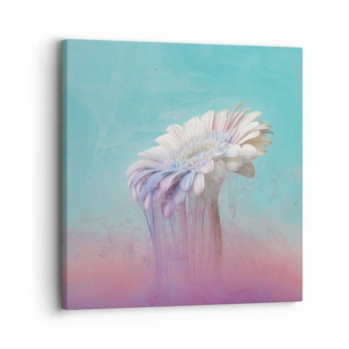 Canvastavla - Bild på duk - Blommornas undervärld - 30x30 cm