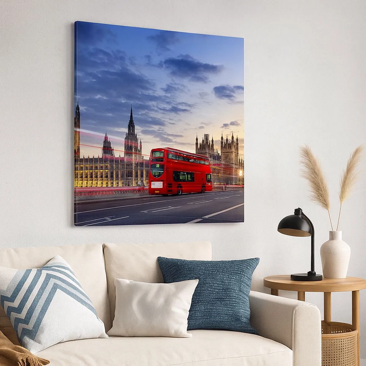 Canvastavla - Bild på duk - Särdrag - 30x30 cm