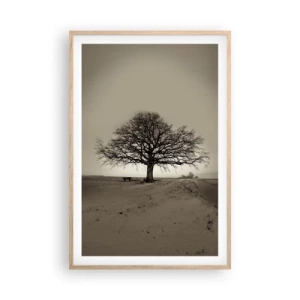 Affisch i ram av ljusek - Härifrån till evighet - 61x91 cm