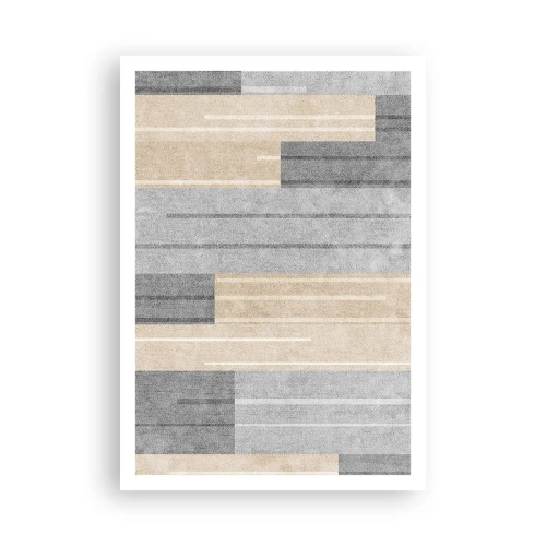 Affisch - Komposition: allt i lod - 70x100 cm