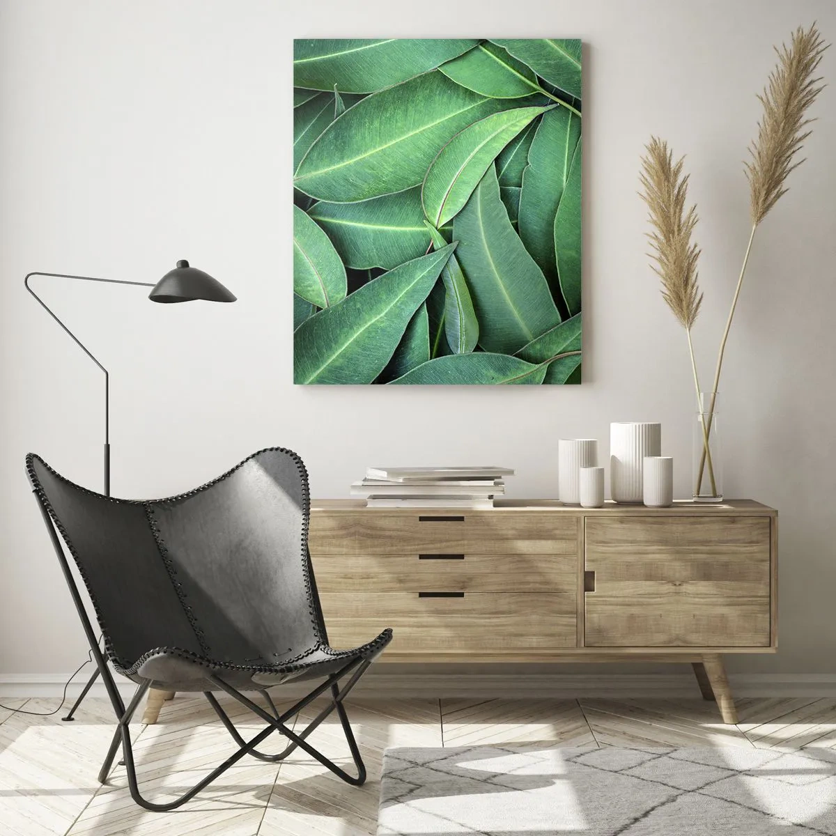 Glastavla - Bild på glas - Saftiga och fräscha - 50x70 cm