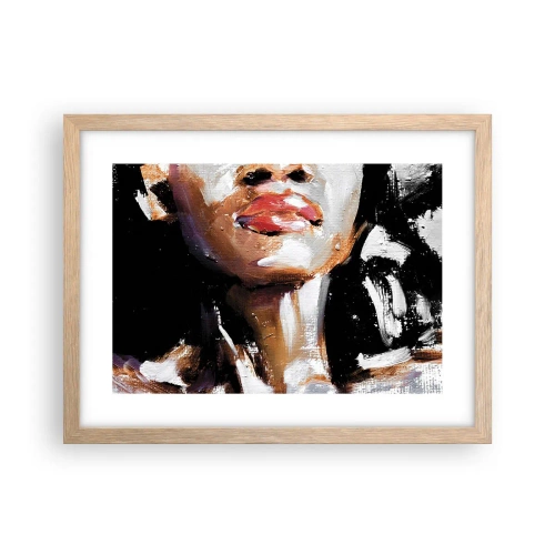 Affisch i ram av ljusek - Stolthet utan fördomar - 40x30 cm