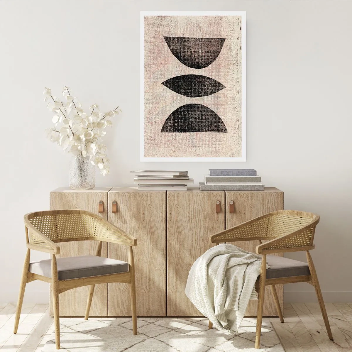 Affisch - Etnisk abstraktion - 40x50 cm