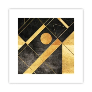 Affisch - Öknens sol - 30x30 cm
