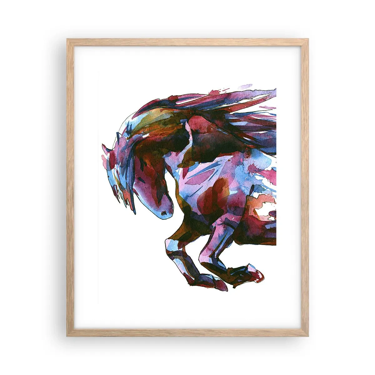 Affisch i ram av ljusek - I extas - 40x50 cm