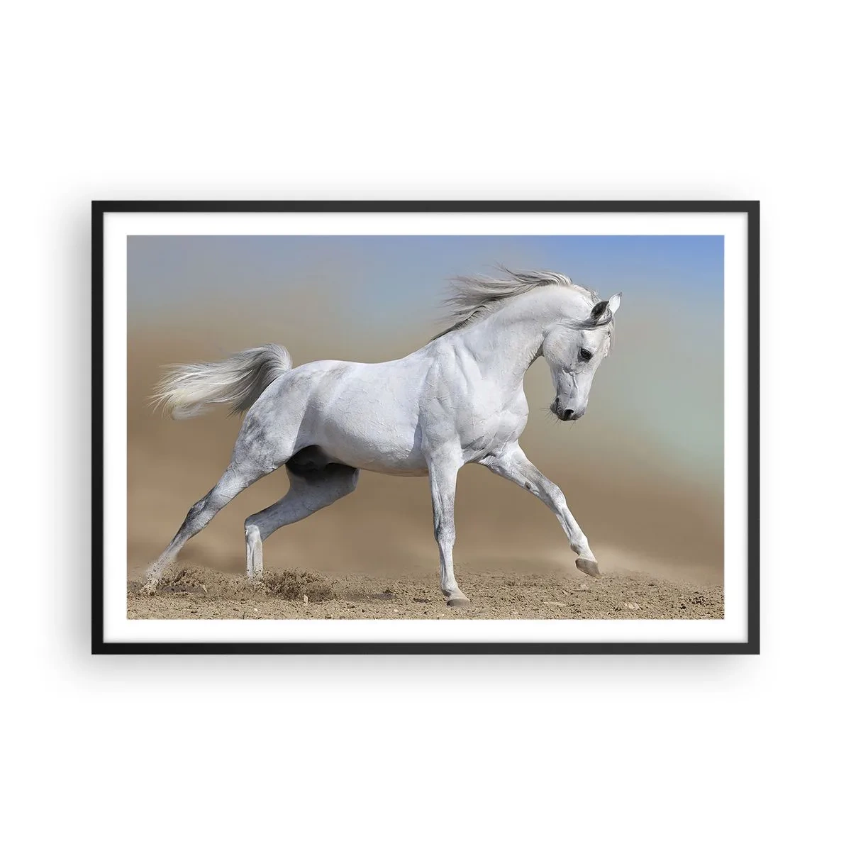 Affisch i svart ram - Den vackraste arabiska sagan - 91x61 cm