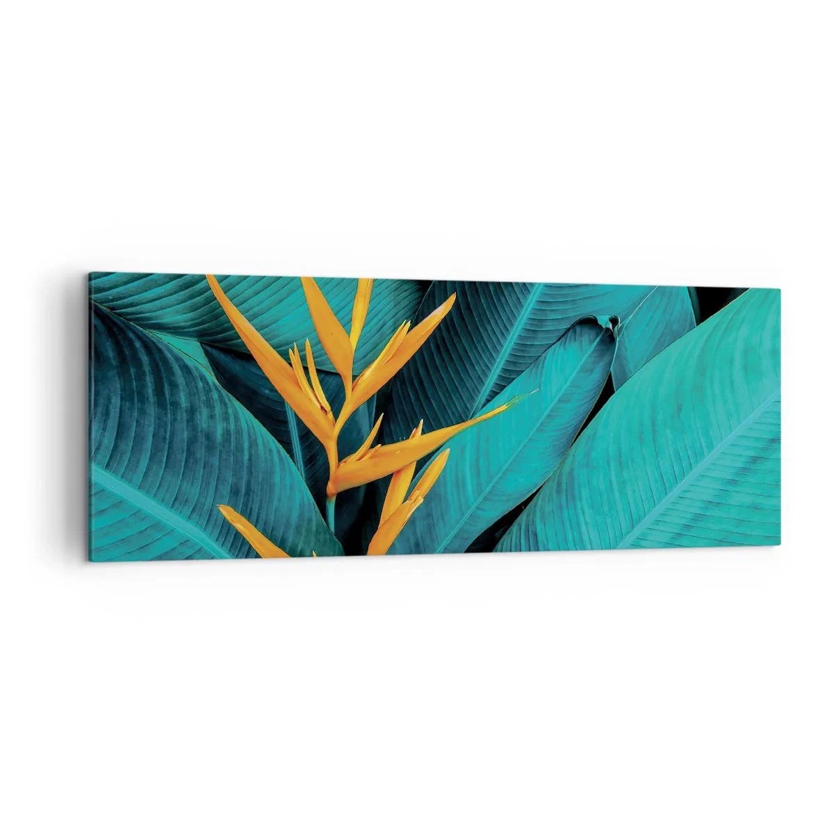 Canvastavla - Bild på duk - Edens blomma - 140x50 cm