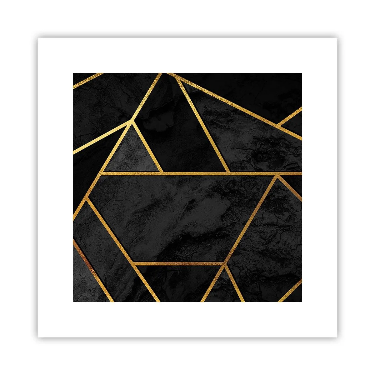 Affisch - Mörker och sken - 30x30 cm