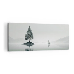 Canvastavla - Bild på duk - En dröm - 120x50 cm