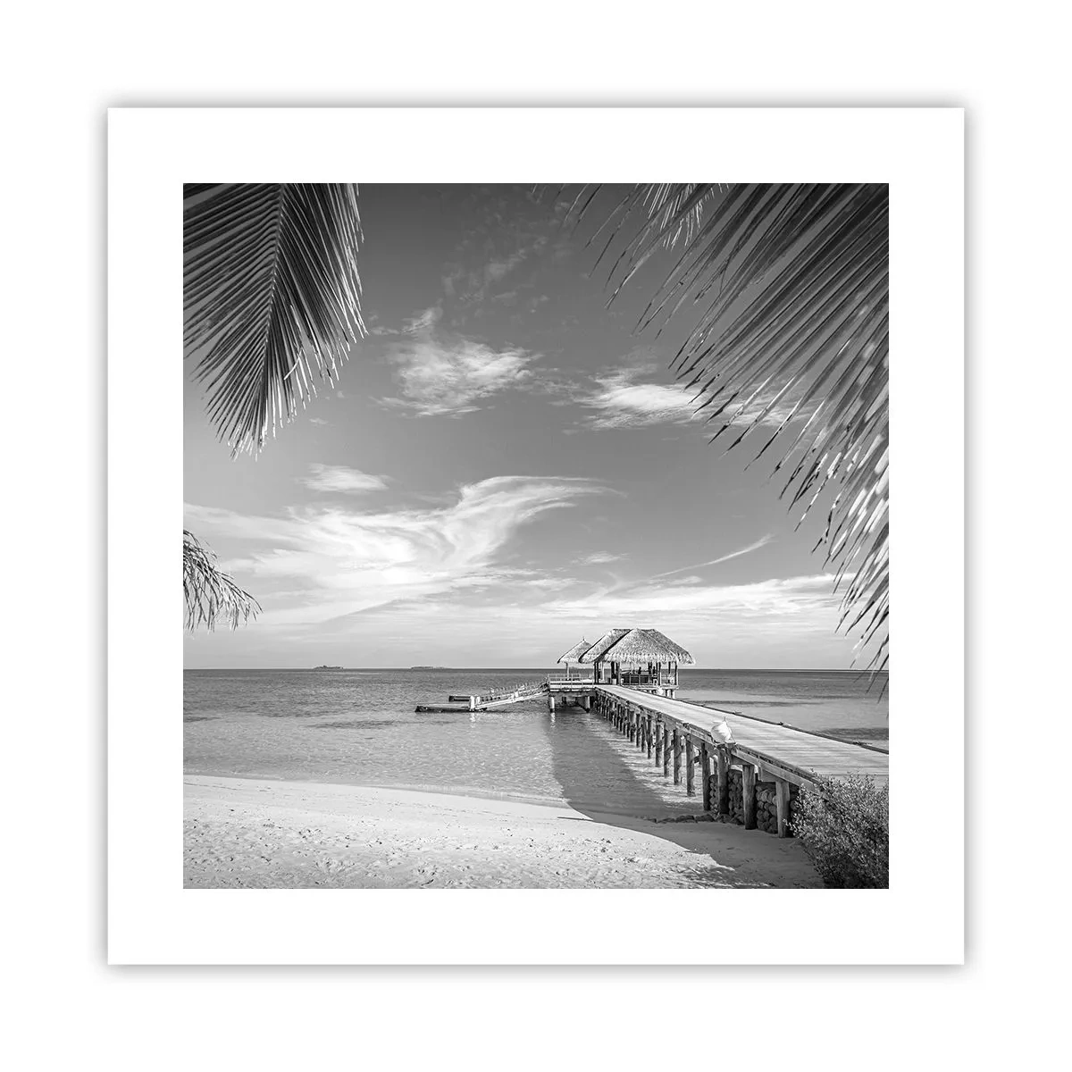 Affisch - Minne eller dröm? - 40x40 cm