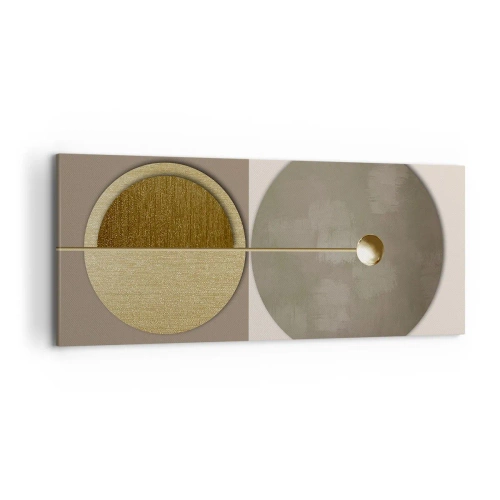 Canvastavla - Bild på duk - Perfekt balans - 120x50 cm