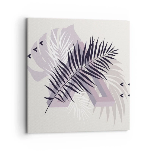 Canvastavla - Bild på duk - Skuggans skugga - 70x70 cm