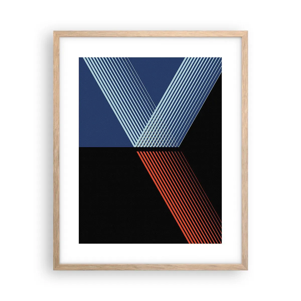 Affisch i ram av ljusek - Enkel historia - 40x50 cm