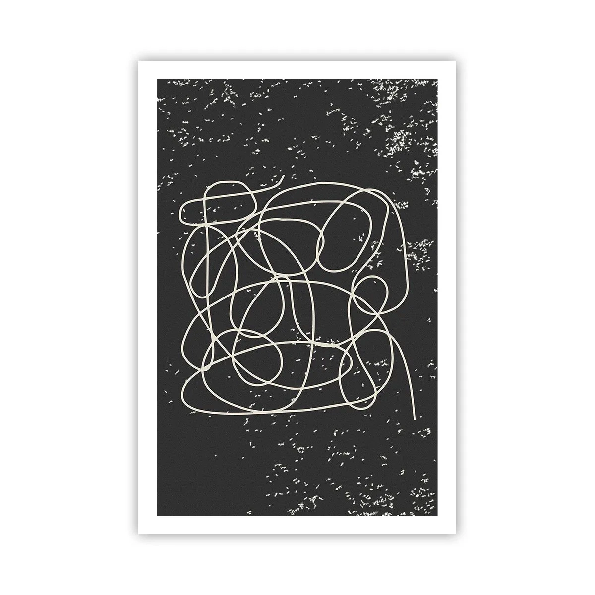 Affisch - Vilsegångna tankar - 61x91 cm