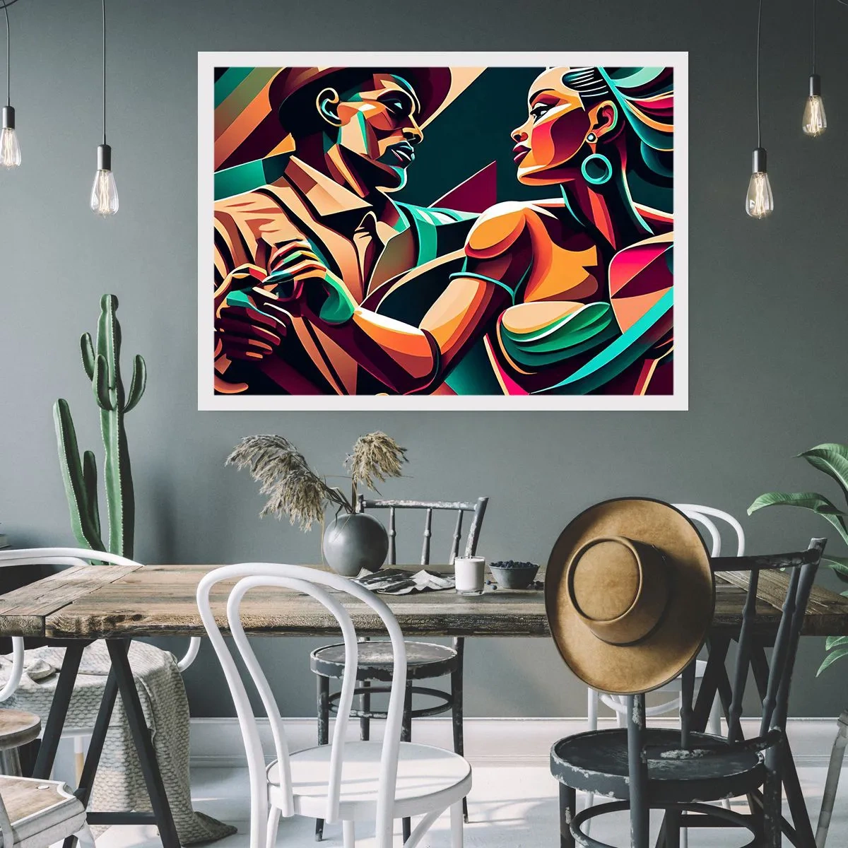 Affisch - I hjärtats rytm - 100x70 cm