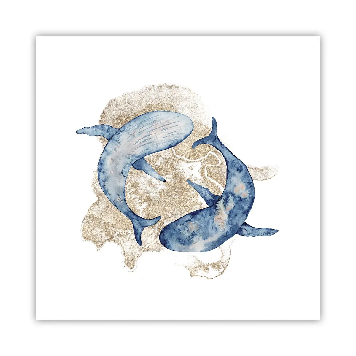Affisch - Vänskap eller kärlek? - 30x30 cm