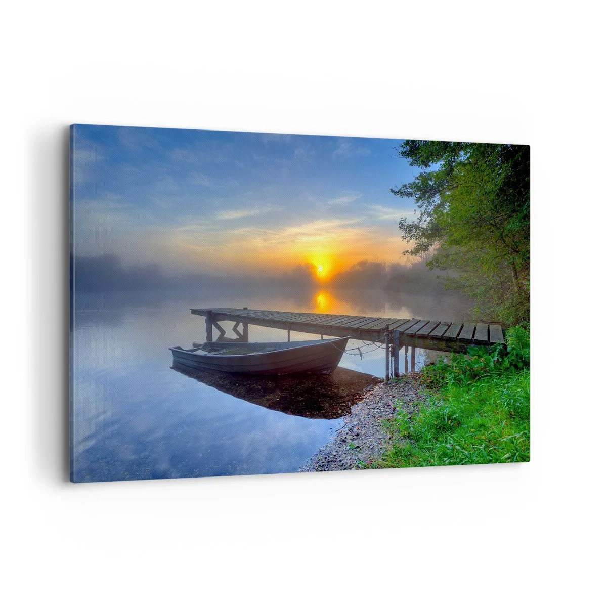 Canvastavla - Bild på duk - Det vanliga förvandlas till det magiska - 120x80 cm