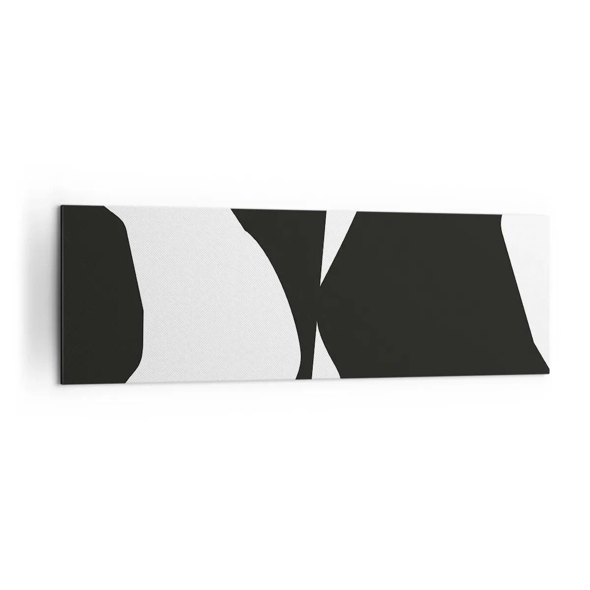 Canvastavla - Bild på duk - Positiv-negativ - 160x50 cm