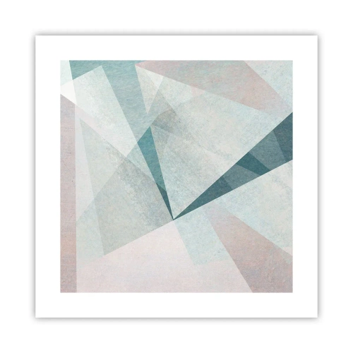 Affisch - Lugnt trots dynamiskt - 40x40 cm
