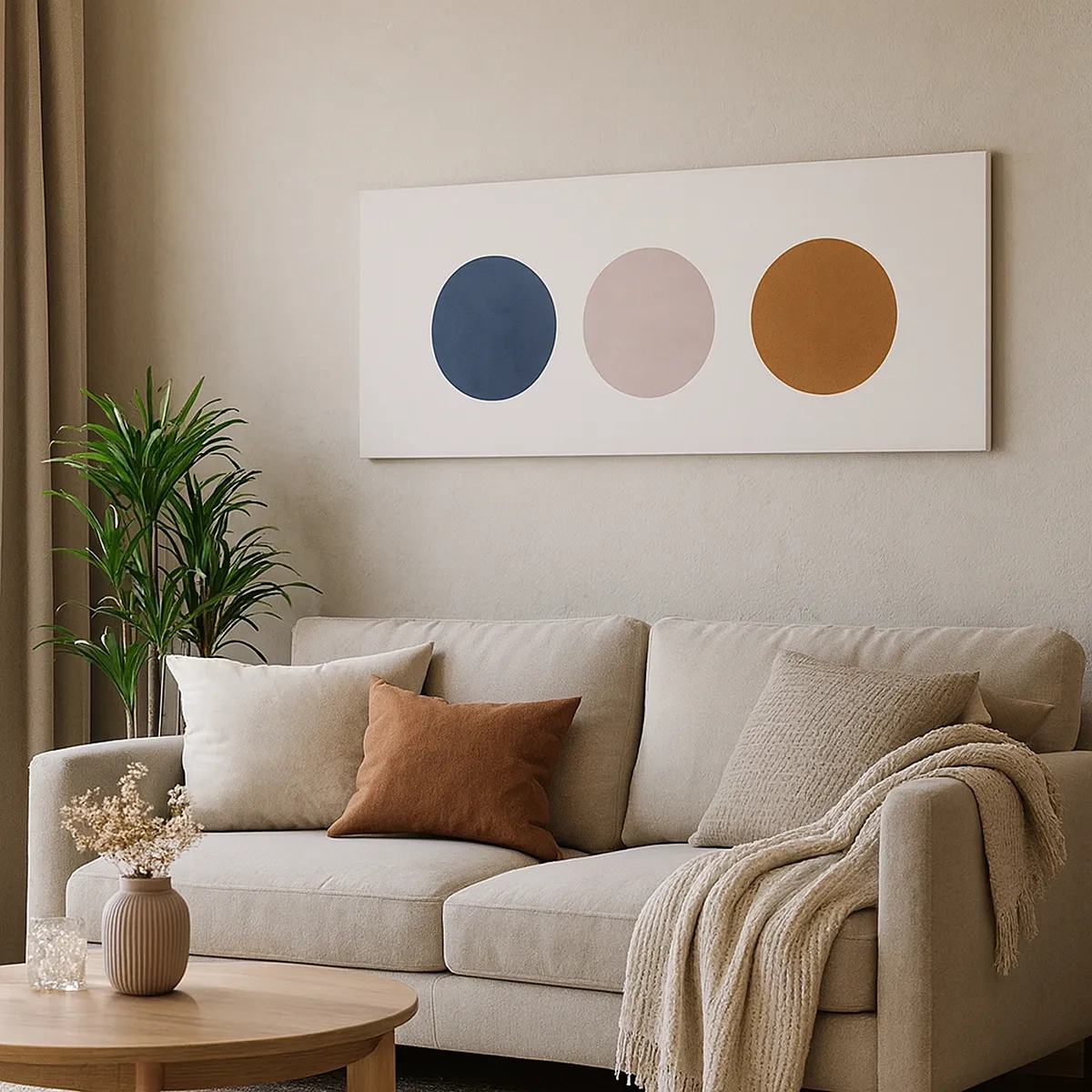 Canvastavla - Bild på duk - Perfektionens symbol - 30x30 cm