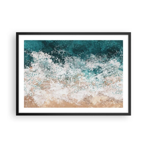 Affisch i svart ram - Berättelser från havet - 70x50 cm