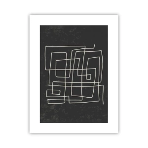 Affisch - Inte så enkelt - 30x40 cm