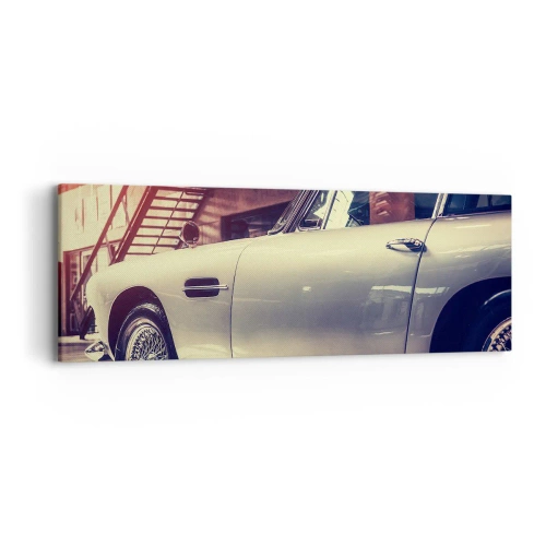 Canvastavla - Bild på duk - Klassiken åldras inte - 90x30 cm