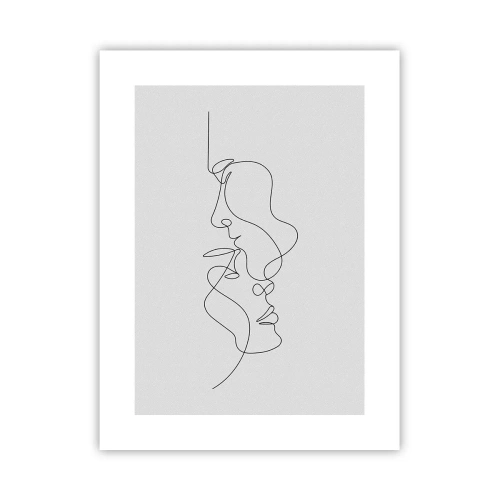 Affisch - Sentimentala lustens glöd - 30x40 cm