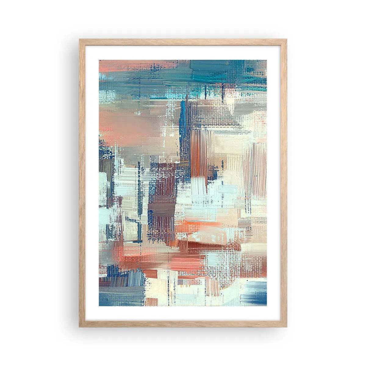 Affisch i ram av ljusek - Att nå ljuset - 50x70 cm