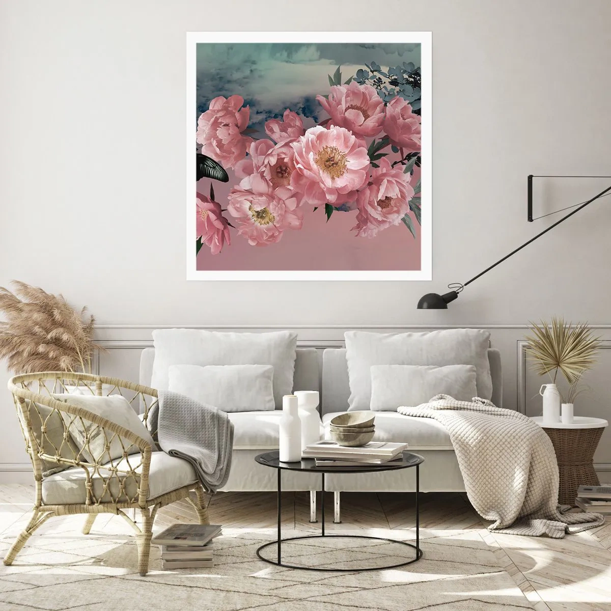 Affisch - Romantikens höjdpunkt - 50x50 cm