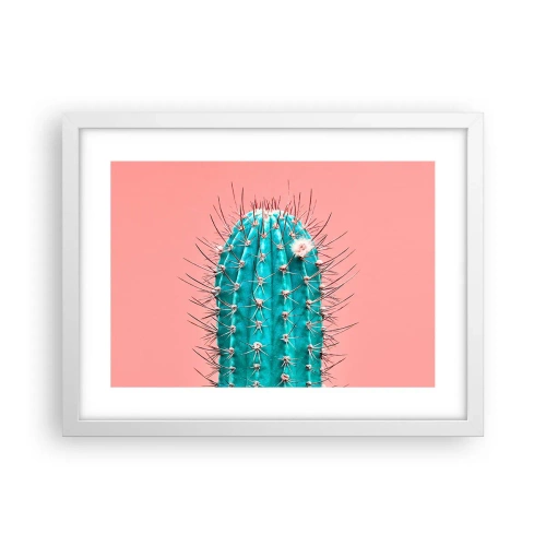 Affisch i vit ram - Titta bara - 40x30 cm