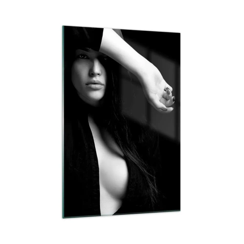 Glastavla - Bild på glas - Förförelsens skola - 70x100 cm