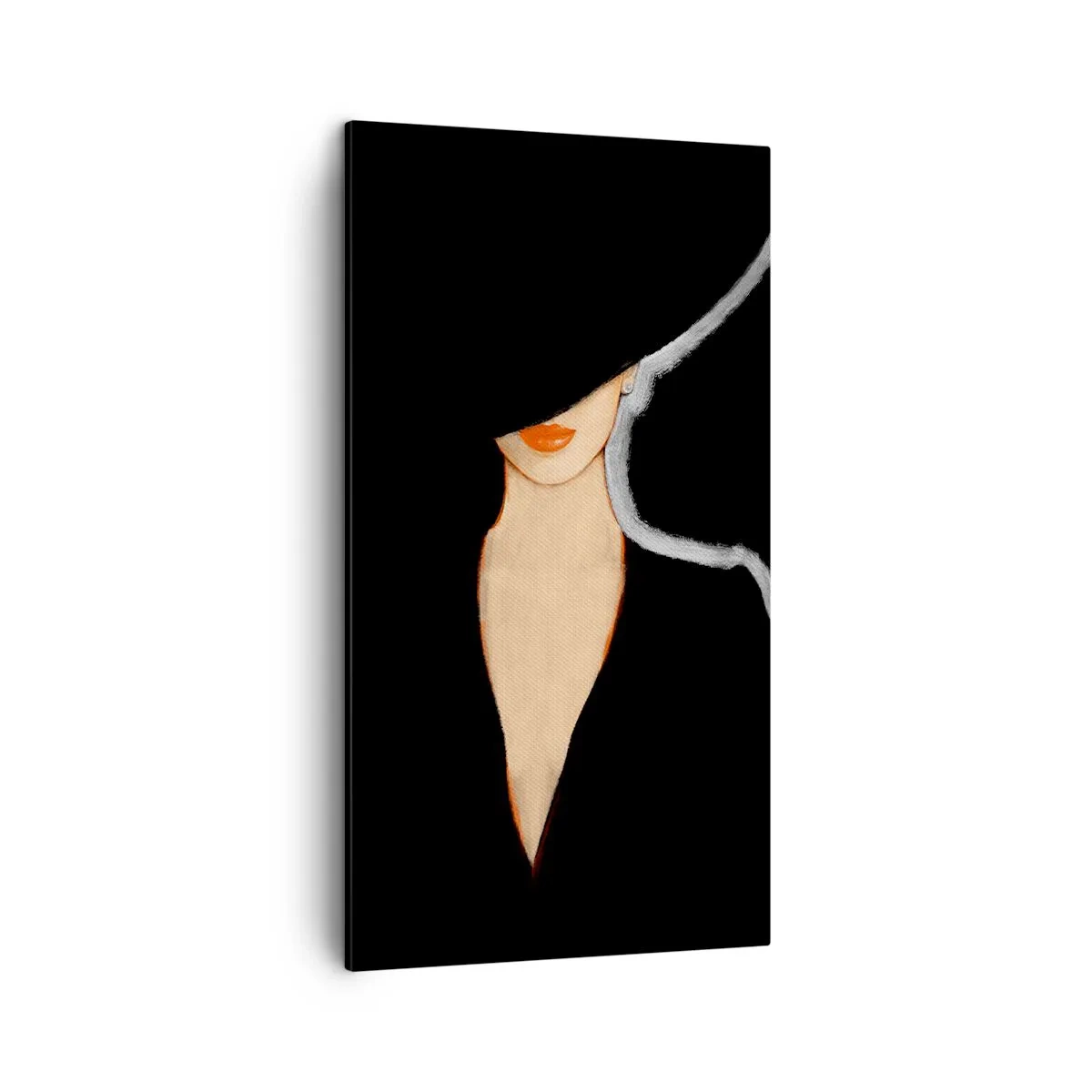 Canvastavla - Bild på duk - Elegans och stil - 45x80 cm