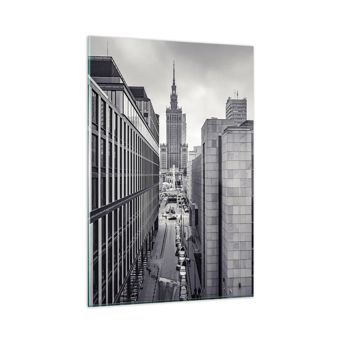 Glastavla - Bild på glas - Warszawadalen - 80x120 cm