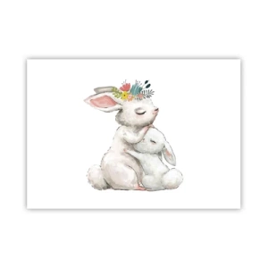 Affisch - Alltid bäst hos mamma - 100x70 cm