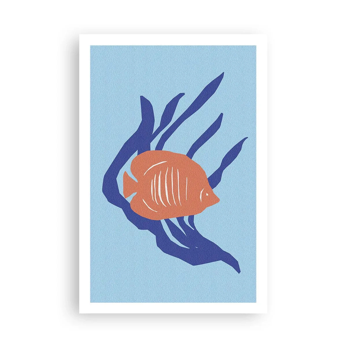 Affisch - Inneboende i korallvatten - 61x91 cm