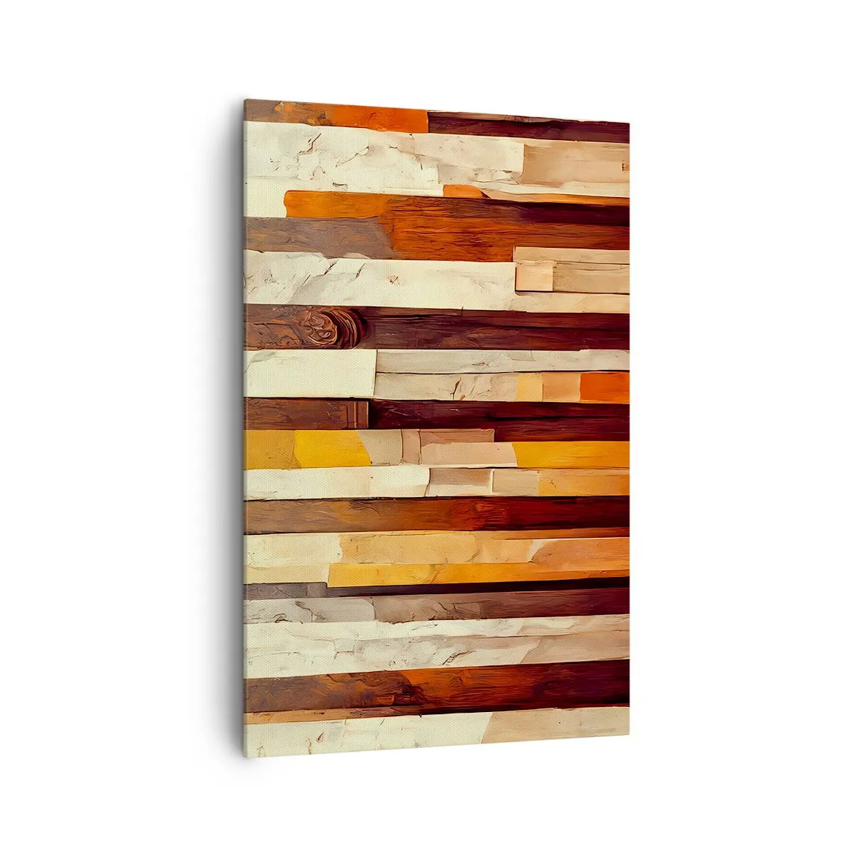Canvastavla - Bild på duk - Hymn av skogens träd - 80x120 cm