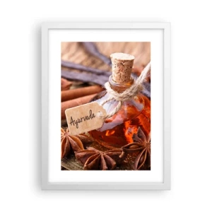 Affisch i vit ram - Mot kroppens och själens enighet - 30x40 cm