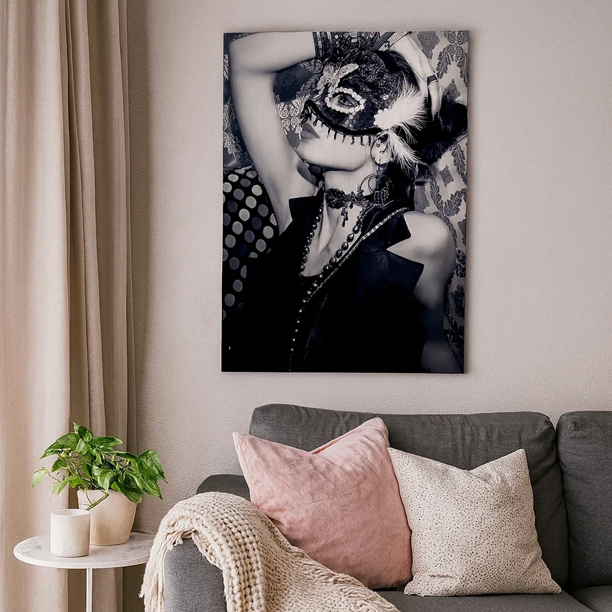 Canvastavla - Bild på duk - Dekorationer, prydnader, nyanser... - 50x70 cm