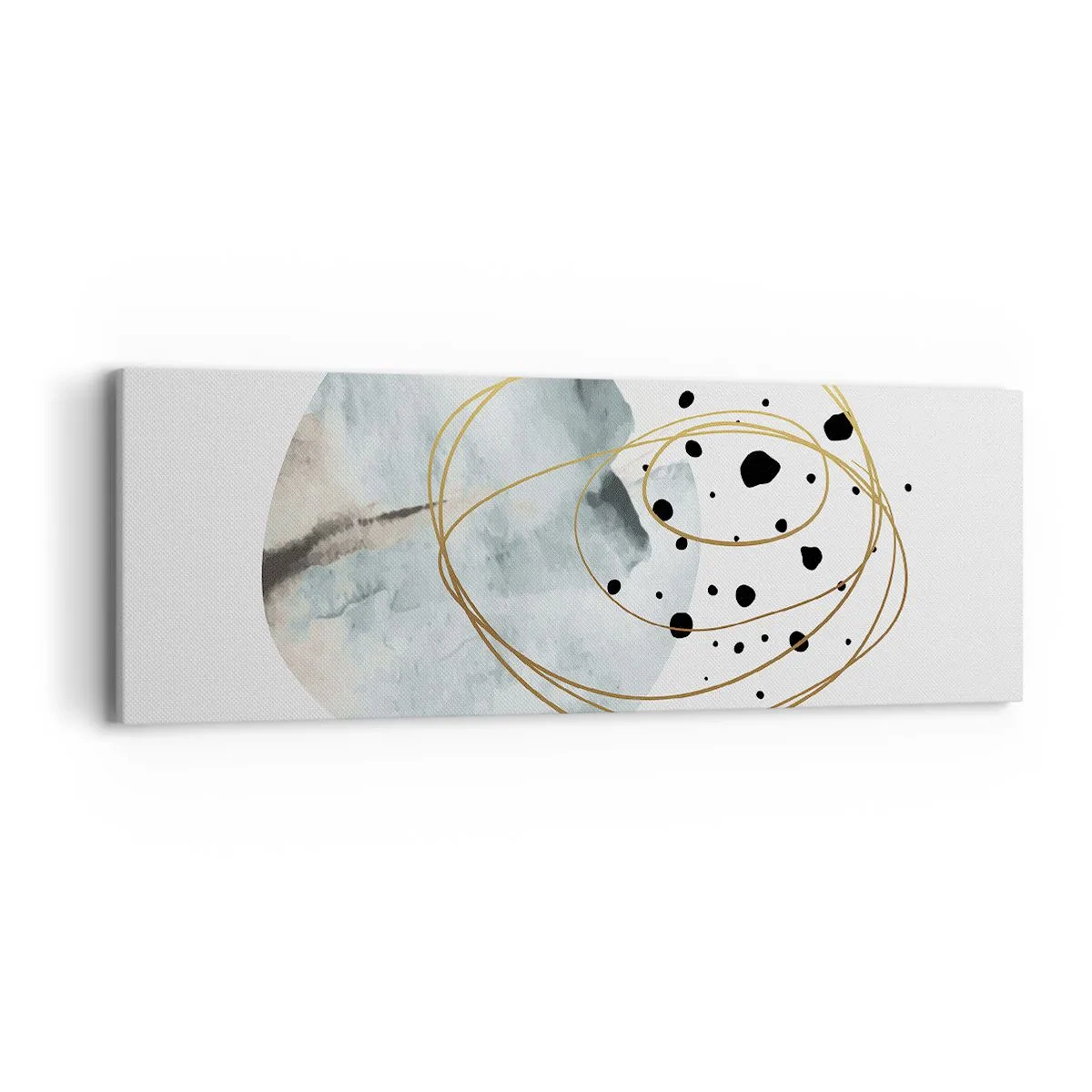 Canvastavla - Bild på duk - I rummets famn - 90x30 cm