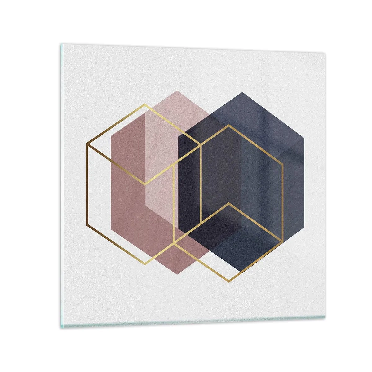 Glastavla - Bild på glas - Enkelhetens styrka - 70x70 cm