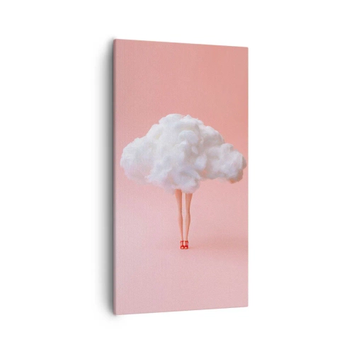 Canvastavla - Bild på duk - Söt utfästelse - 55x100 cm