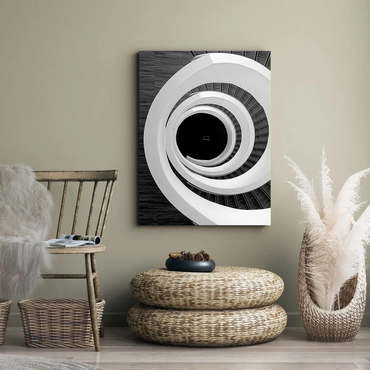 Canvastavla - Bild på duk - Till sakens kärna - 55x100 cm