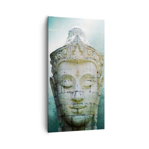 Canvastavla - Bild på duk - På jakt efter ljus - 55x100 cm