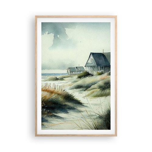 Affisch i ram av ljusek - Borta från liv och rörelse - 61x91 cm