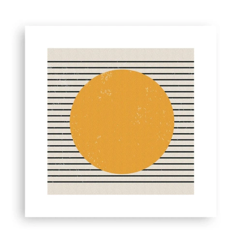 Affisch - Enkelhetens kraft - 30x30 cm
