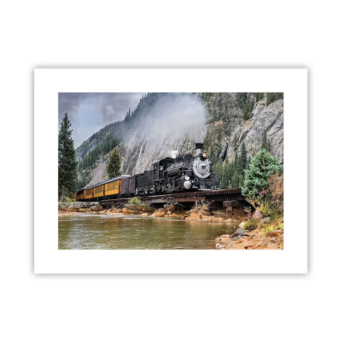 Affisch - Vart ska du? Vart? - 40x30 cm